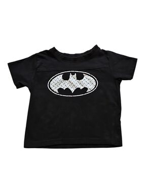 Batman DC Comics T-shirt Short Sleeve Black Shirt Baby Toddler 2T